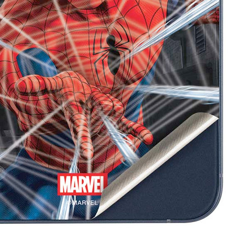 Marvel Spiderman Web Throw Galaxy A55 5G Skin